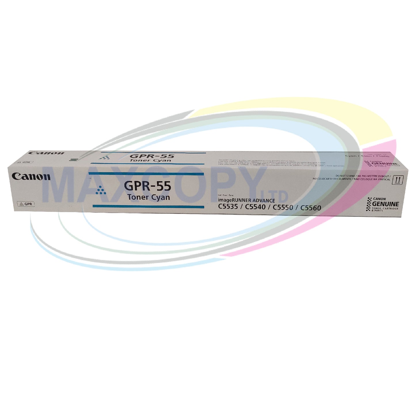 Genuine Canon GPR-55 (0482C003) Toner Cartridge, Cyan