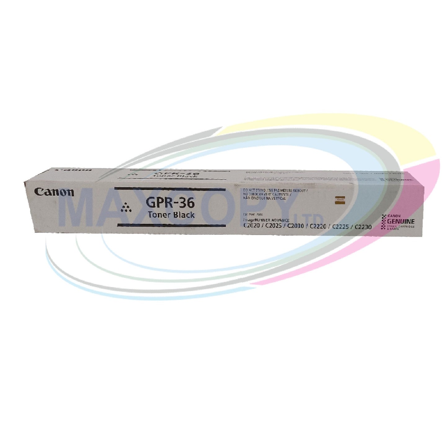 Genuine Canon GPR-36 (3782B003) Toner Cartridge, Black