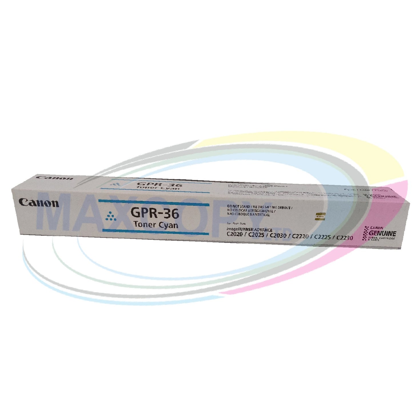 Genuine Canon GPR-36 (3783B003) Toner Cartridge, Cyan