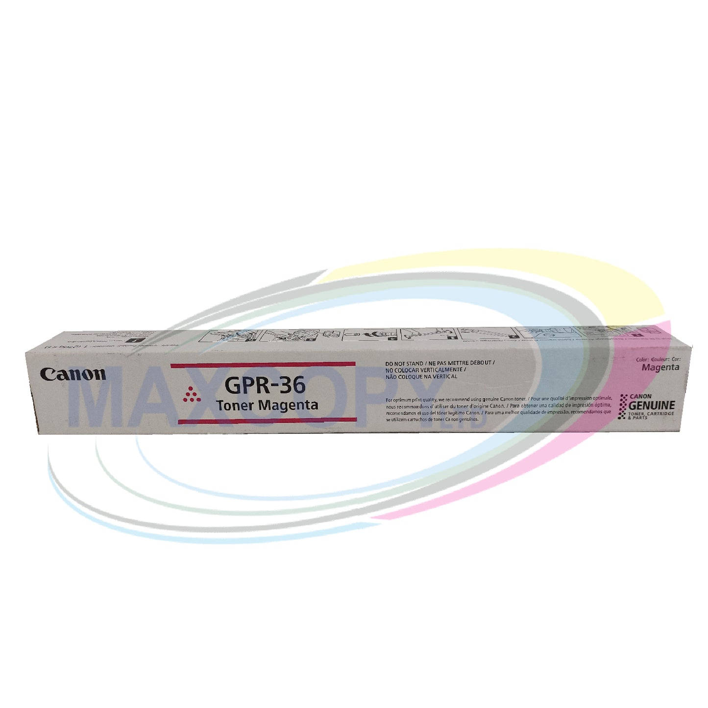 Genuine Canon GPR-36 (3784B003) Toner Cartridge, Magenta