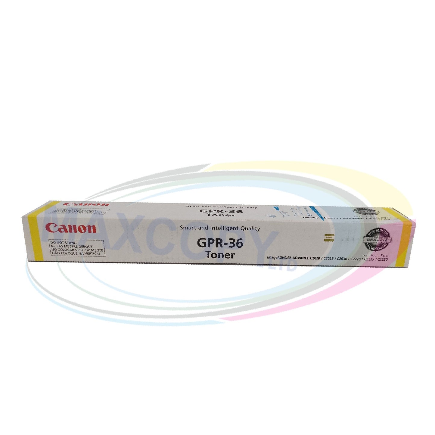 Genuine Canon GPR-36 (3785B003) Toner Cartridge, Yellow
