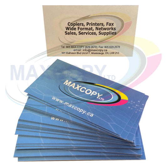 Double-Sided Business Card Design