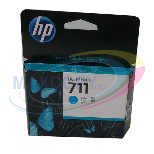 HP 711 29-ml Cyan DesignJet Ink Cartridge