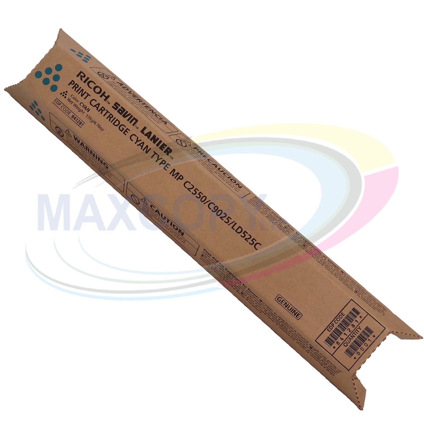 Ricoh 841281  Cyan Toner Cartridge