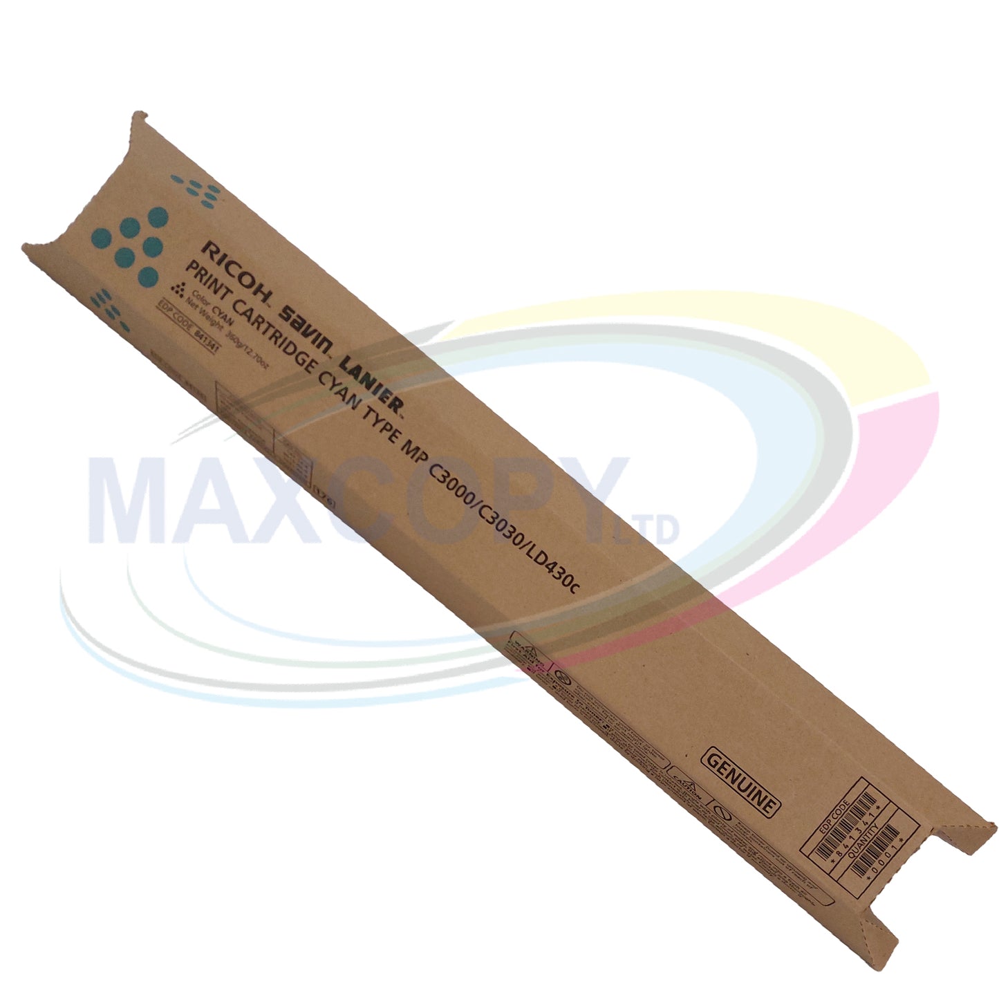 Ricoh 841341  Cyan Toner Cartridge