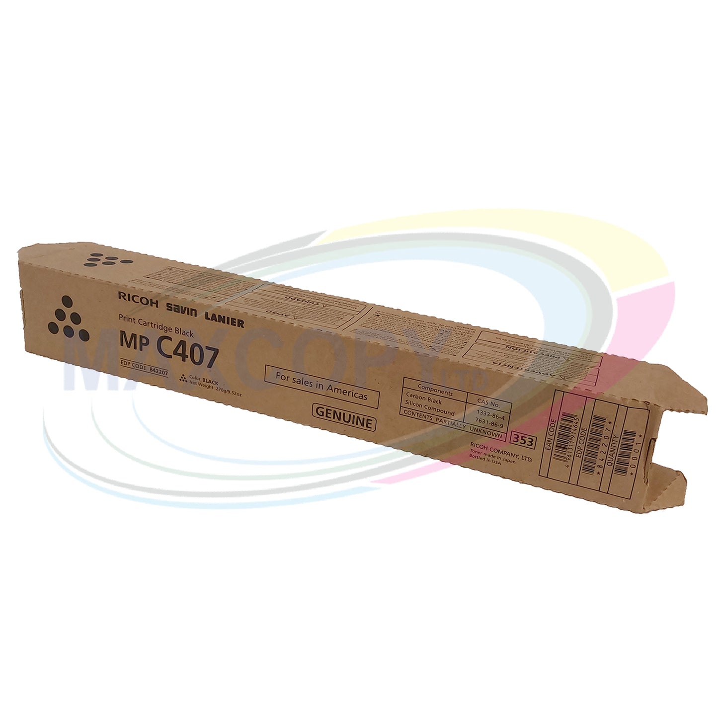 Ricoh 842207 Black Toner Cartridge