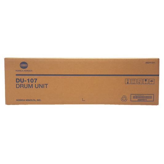 Genuine Konica Minolta DU-107 (A6DY0Y1) Black / Color Imaging Drum Unit